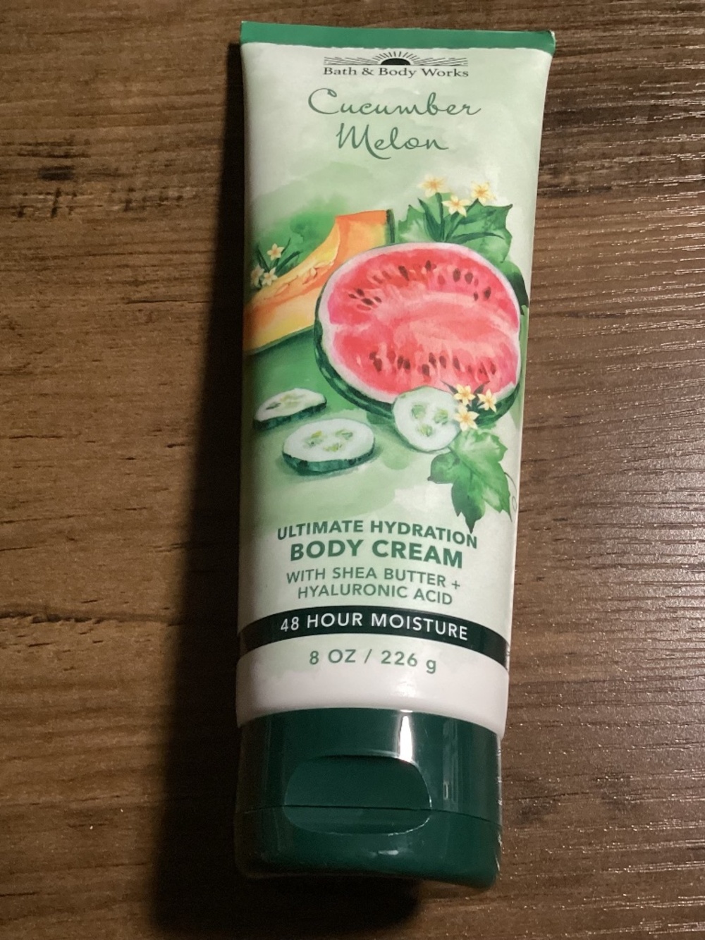 Bath & Body Works Cucumber Melon Body Cream New 8oz